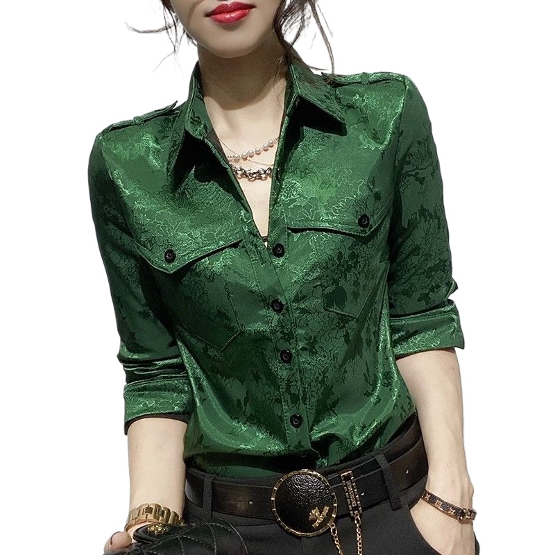 Female Tops Spring and Autumn  - đánh giá và giá Women Formal Wear Shirts