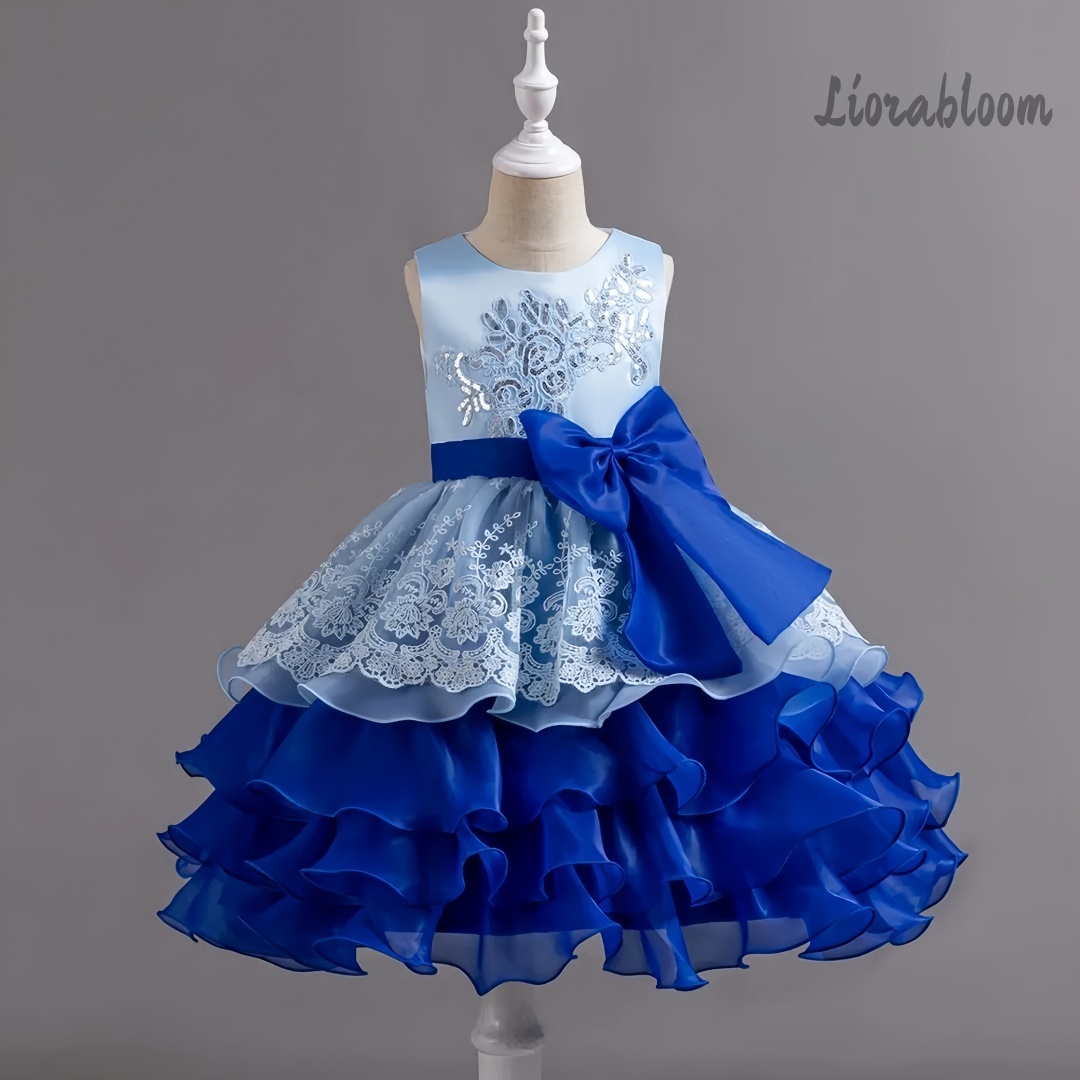 Girls' Dress With Large Bow Sl - đánh giá và giá Women'S Elegant Formal Wear