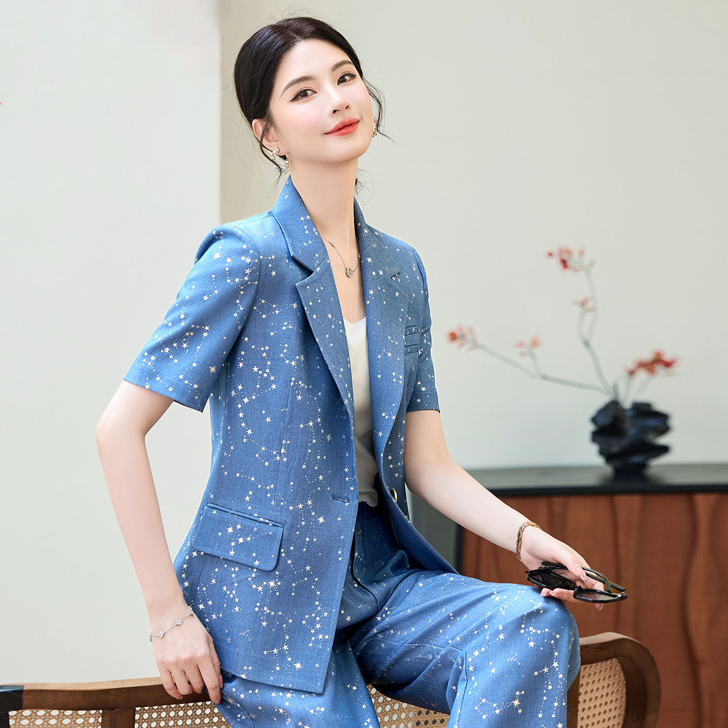 Fashion Blue Yellow Short Slee - đánh giá và giá Yellow Formal Wear Women