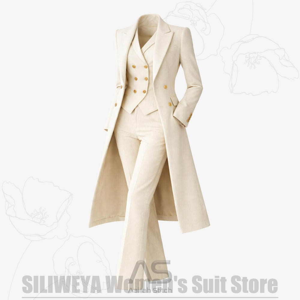 Women's Suit 3 Piece Double Br - đánh giá và giá Women Formal Wear Shirts