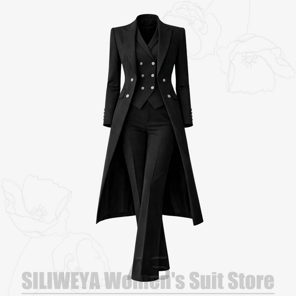 Women's Suit 3 Piece Double Br - đánh giá và giá Women Formal Wear Shirts