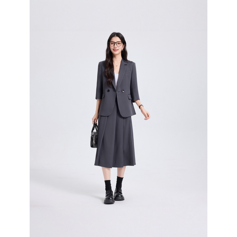 Navy Blue Women's Suit Set for - đánh giá và giá Women Formal Wear Shirts