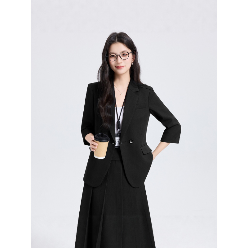 Navy Blue Women's Suit Set for - đánh giá và giá Women Formal Wear Shirts