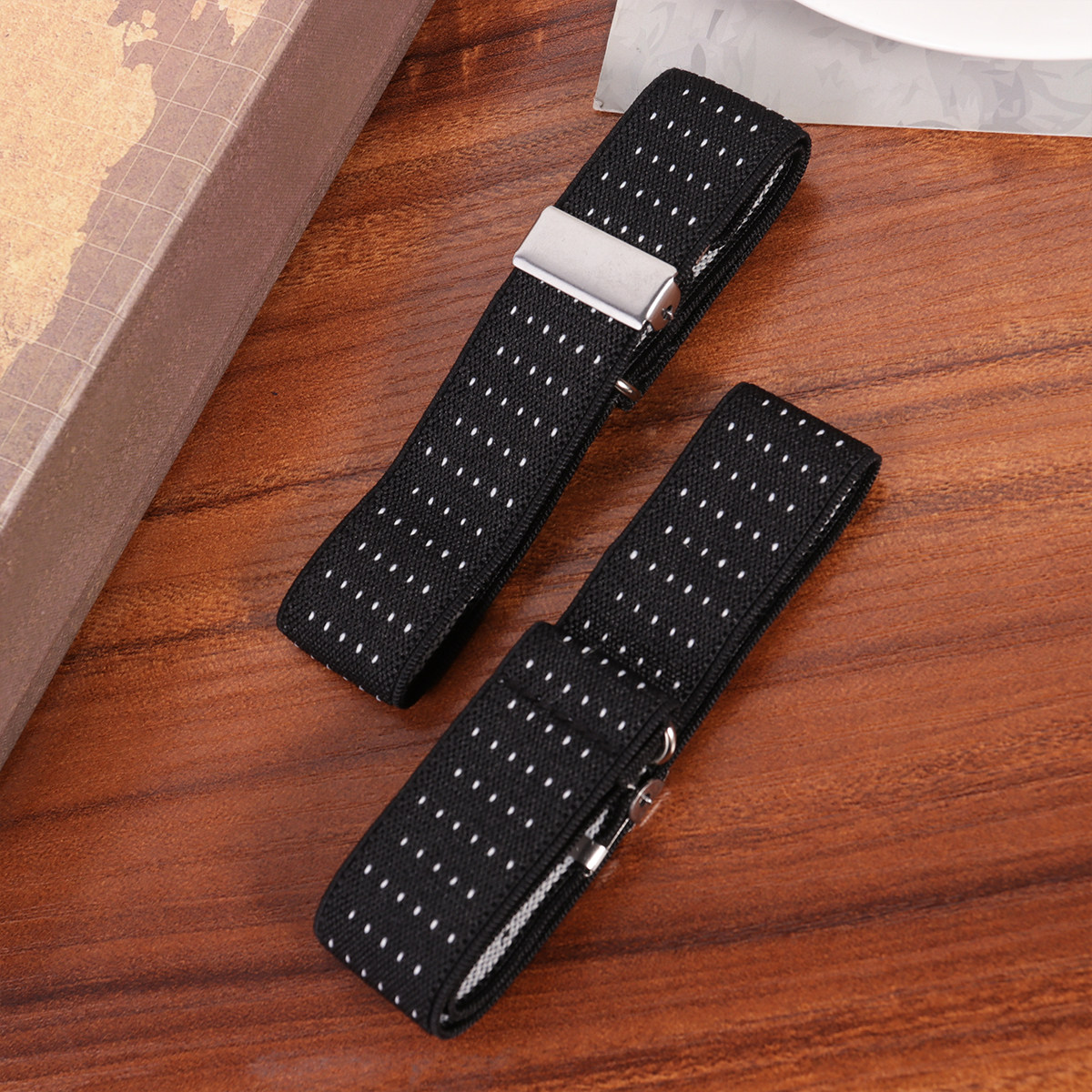 1Pair Anti Slip Shirt Armband  - đánh giá và giá Women Formal Wear Shirts