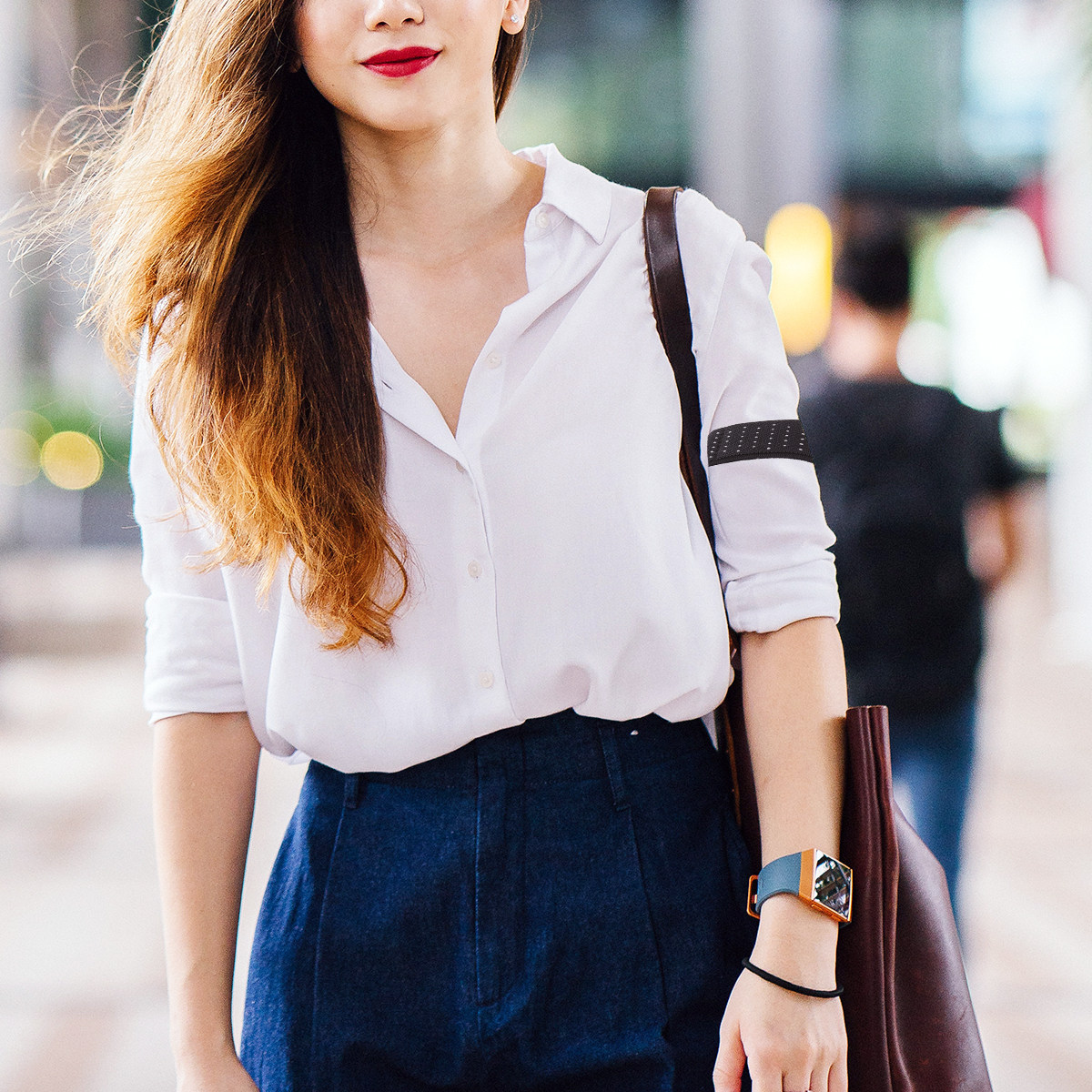1Pair Anti Slip Shirt Armband  - đánh giá và giá Women Formal Wear Shirts
