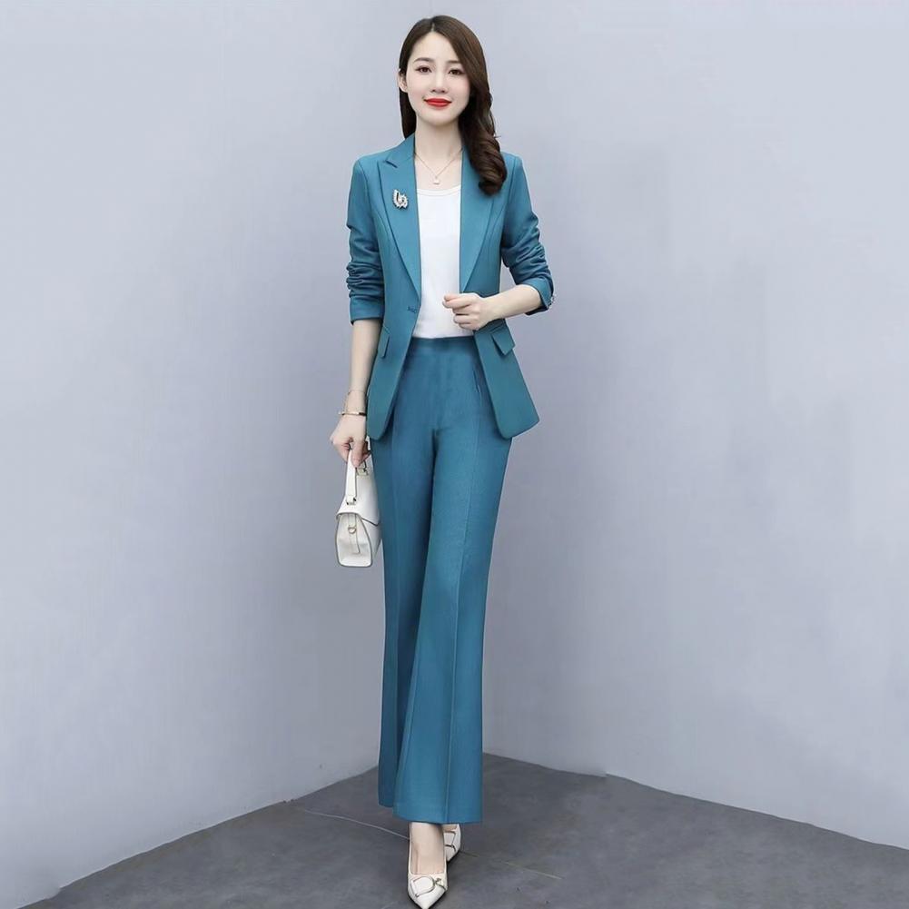 2 Pcs/Set Lady Formal Coat Pan - đánh giá và giá Women Formal Wear Trousers