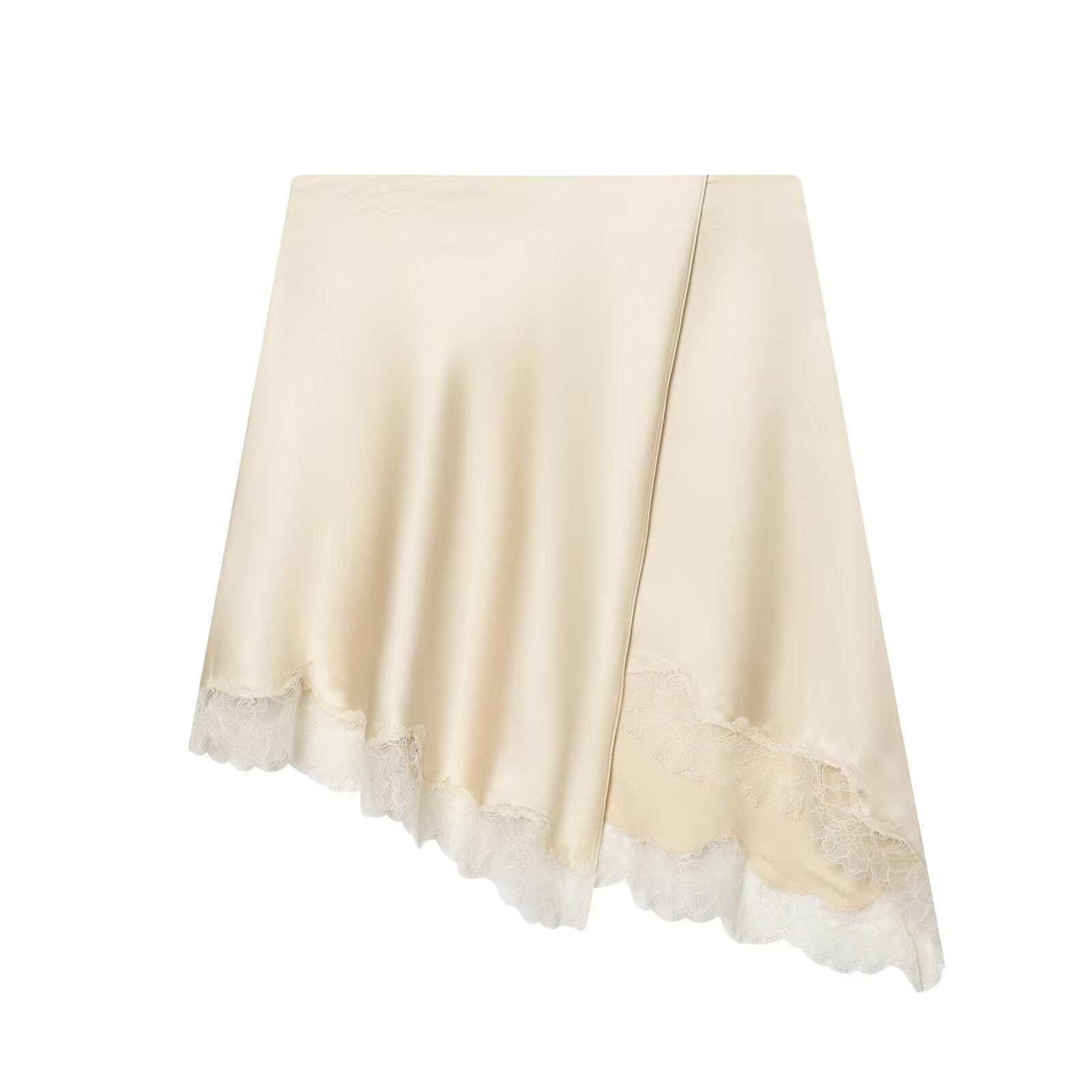 Women's Elegant Satin Lace Hem - đánh giá và giá Yellow Formal Wear Women