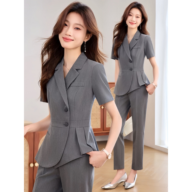 Navy blue women's thin profess - đánh giá và giá Women Formal Wear Shirts